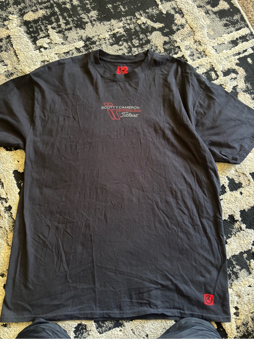 Scotty Cameron Titleist Black Logo T-Shirt